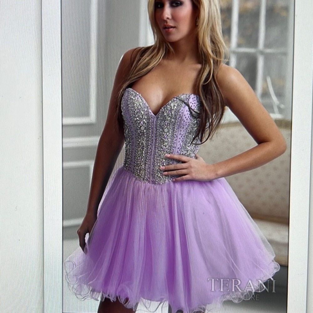 TERANI couture party dress